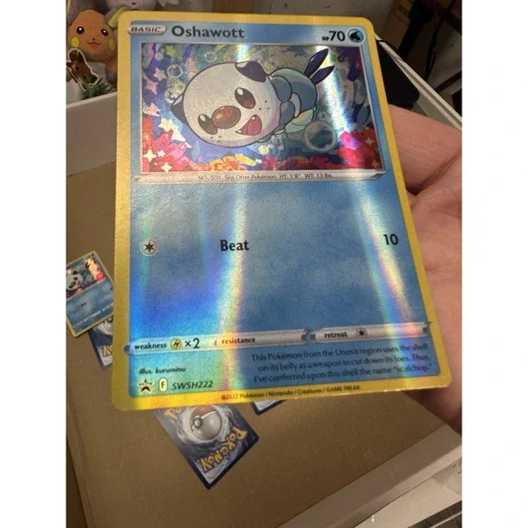 Lot of 11 Holo bleed error pokemon cards plus 2 swirls!  HD / mew swirl